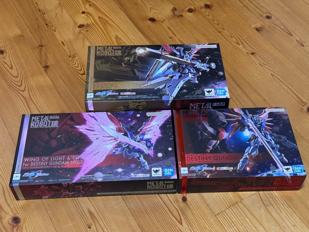 メタルロボット魂デスティニーSPECⅡ ３点セット