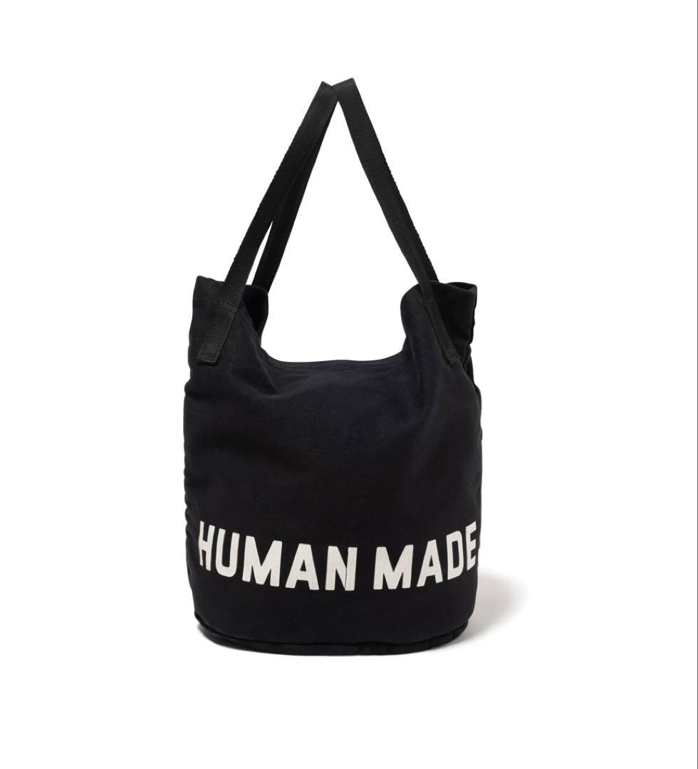 HUMAN MADE ブラック トートバッグ DRY ALLS