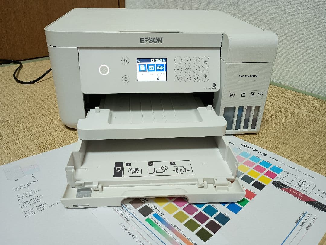 [92]【動作良好*約21000枚】エプソン　エコタンクEW-M630TW