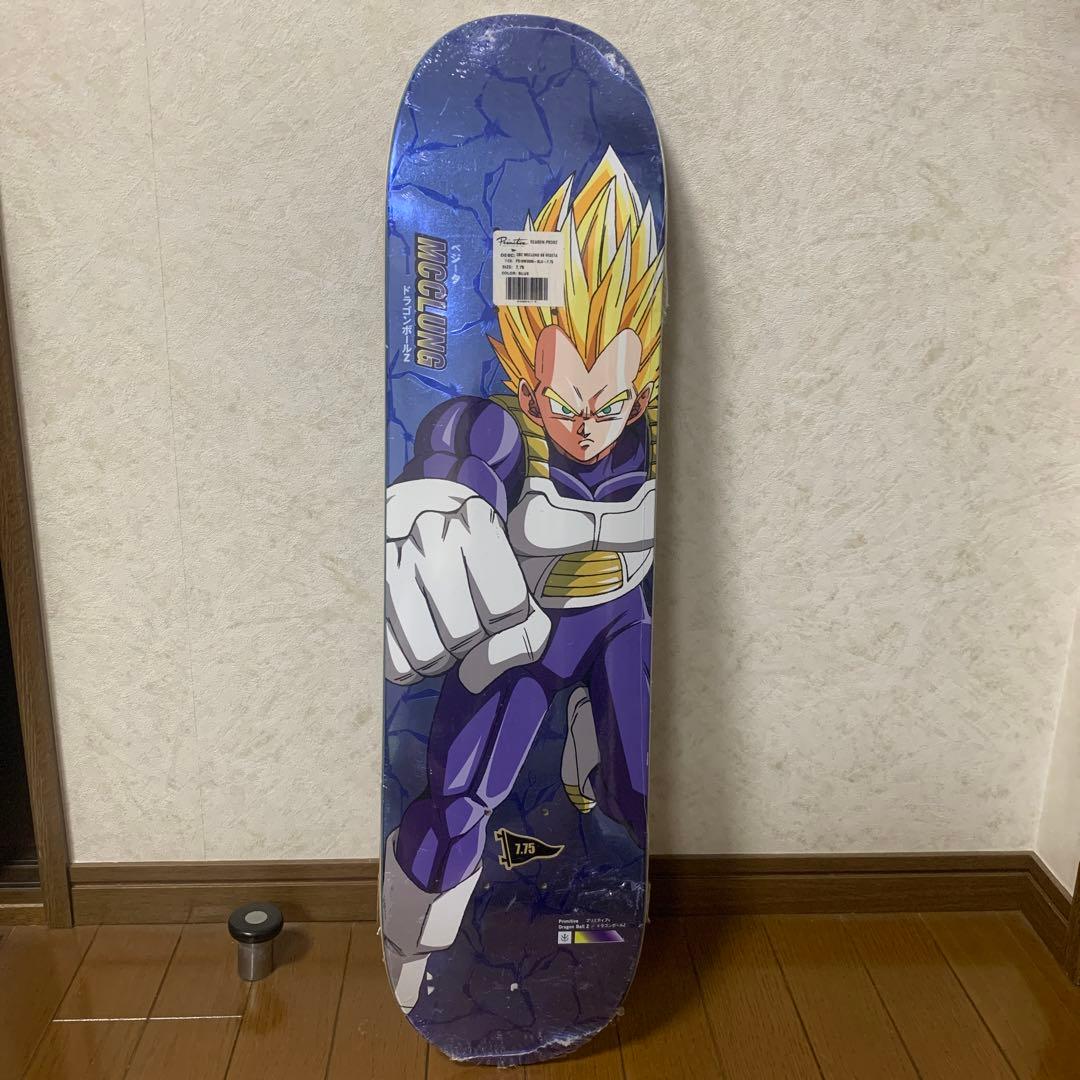 ベジータ　スケボーデッキ THUMBS UP] PRIMITIVE × DRAGON BALL Z | VHSMAG : VHSMAG