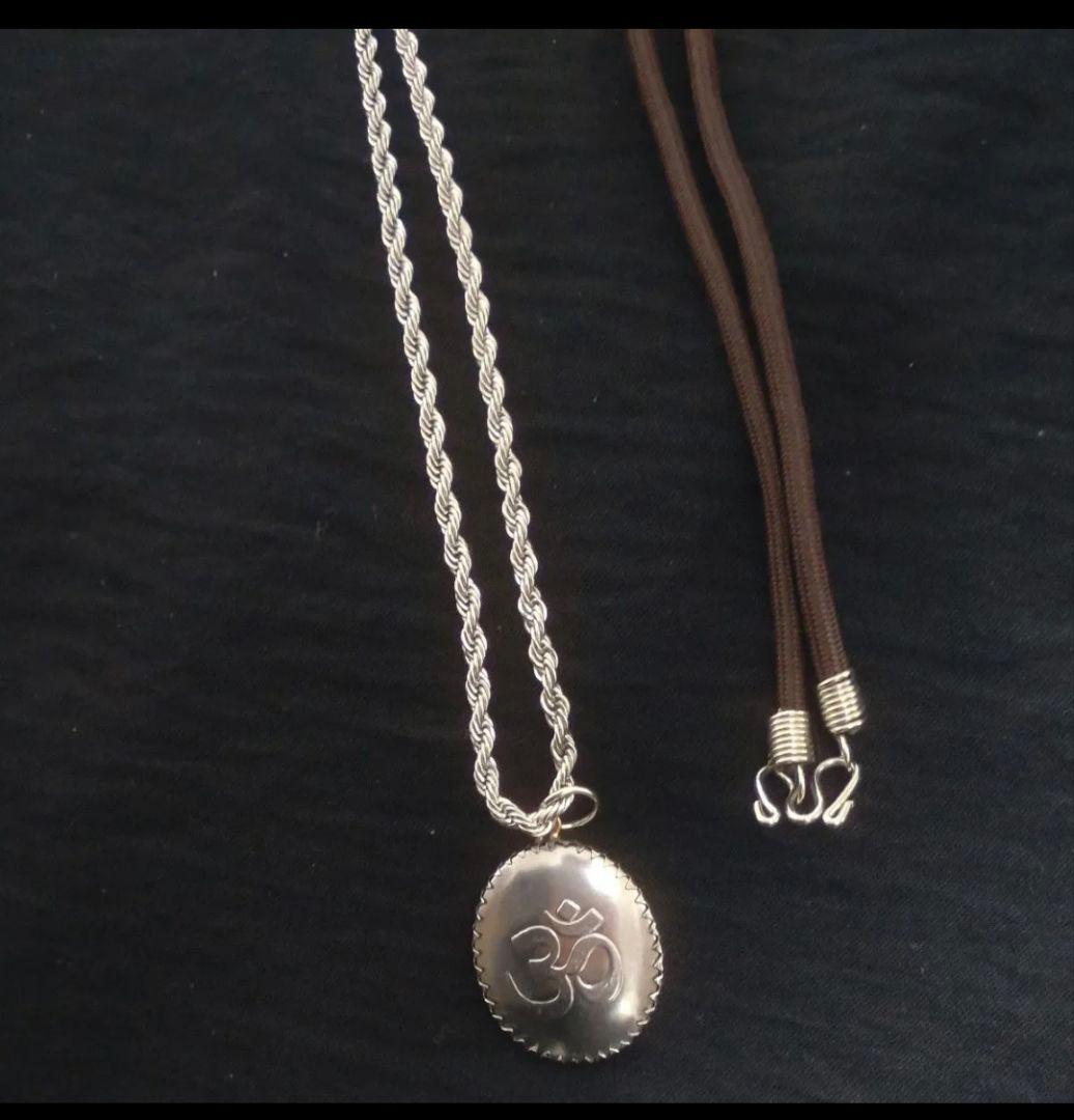 ガネーシャ オームペンダント 藤井風さん ネックレス③
